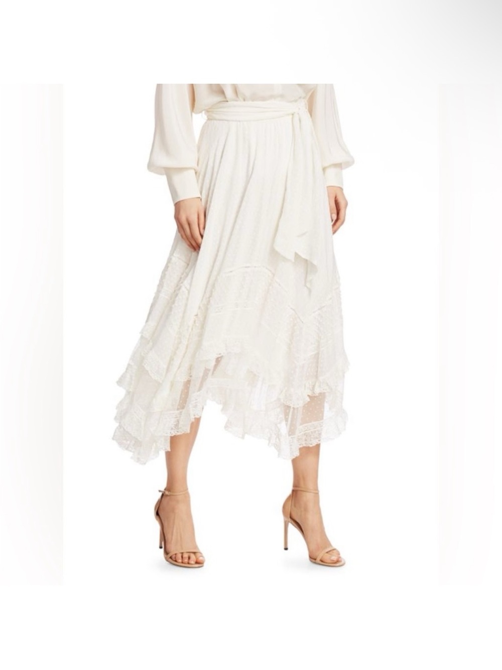 Zimmermann Lace Handkerchief-Hem skirt - Picture 9 of 9